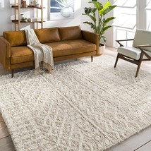 Artistic Weavers Hapsburg Moroccan Shag Area Rug, 5&#39;3&quot; X 7&#39;3&quot;, Beige - £103.65 GBP