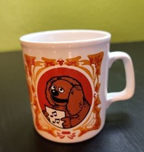 Kiln Craft Muppet Show Rowlf Collectible Mug Cup VTG 1978 Jim Henson White - £61.91 GBP