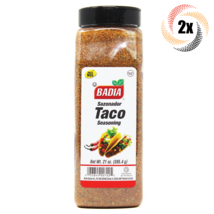 2x Pints Badia Taco Seasoning | 21oz | Gluten Free! | No MSG! | Sazonador - £21.60 GBP