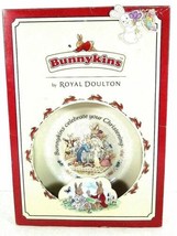 VTG Royal Doulton Bunnykins Celebrate your Christening 1993 Plate England Made - £19.46 GBP