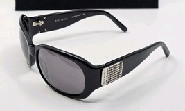 Kate Spade Party 0807 Sunglasses Black Oversized Wrap Full Rim Italy 56 ... - $34.64