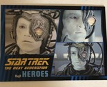 Star Trek The Next Generation Heroes Trading Card #75 Hugh - $1.97