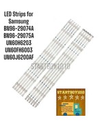 LED Strips for Samsung BN96-29074A BN96-29075A UN60H6203 UN60FH6003 UN60... - $42.56