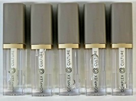 5x Complex Culture Power Pose Lip Gloss Clear 0.05 oz (Lot of 5) - $15.95