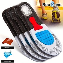 Insoles Orthotic Support Arch Gel Shoe Heel Sport Pad Feet Running Cushion UK - £4.19 GBP