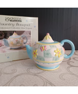 ONEIDA Country Bouquet RAINBOW GARDEN Mini Teapot - $169.64 MXN