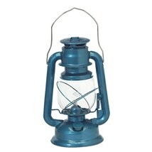 V&amp;O 200-30060 Camper Brass Trim Oil Lantern, Blue - €23,09 EUR