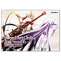 Sword Art Online 2nd Season Illustration Art Book SAO from Japan - £35.44 GBP