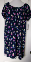 Ralph Lauren blue floral print Nightgown Size Large - $29.65