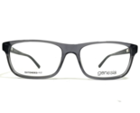 Genesis Gafas Monturas G4035 065 SMOKE Negro Transparente Gris Grande 57... - $55.73