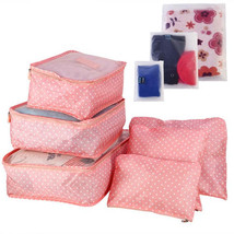 [Pack of 2] 9Pcs Clothes Storage Bags Water-Resistant Travel Luggage Organize... - £28.38 GBP