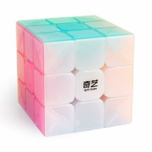 D-Fantix Qiyi Warrior W 3X3 Speed Cube 3X3X3 Stickerless Jelly Cube Puzzle - £30.27 GBP