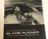 Blade Runner Tv Guide Print Ad Harrison Ford Rutger Hauer TPA11 - £4.63 GBP