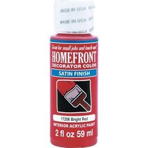 Plaid #17206 2OZ BRT RED Acrylic Paint - $19.43