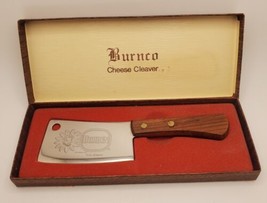 Burnco Cheese Cleaver Promotional Gift Borden Fine Cheeses Knife in Box - £19.68 GBP