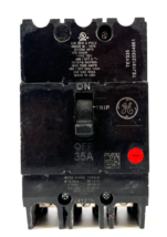 GE TEY335 35 AMP 480/277V 3P 18kA at 277/480V Thermal Magnetic Circuit Breaker - £77.19 GBP