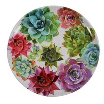 Cactus Melamine Salad Plate Desert Succulent Blue Green Purple BPA Free ... - $284.63 MXN