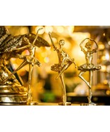 3 Piece Ballerina Handmade Bronze Modern Ballet Dance Sculpture Figurine... - $149.00