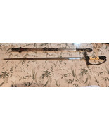 Antique Knights Templar Sword W/ Scabbard Named Ornate Enameled MC Lille... - $241.88