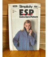 Simplicity Vintage Home Sewing Crafts Kit #9179 1979 Jacket - £7.83 GBP