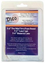 Dico 584-44340 Man-Made Synthetic Fiber Polishing Bonnet 6&#39;&#39; Dia. in. - £4.66 GBP