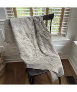 Anthropologie Clara Camo Wrap Scarf Grey 53” sq - $455.32 MXN