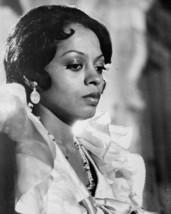 Lady Sings The Blues Diana Ross portrait in ruffled white dress 8x10 photo - $10.99