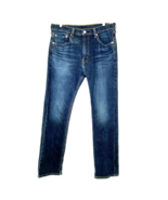 Levi&#39;s 505 Blue Jeans Mens size 33 x 32 Regular Fit Straight Leg - $31.49