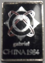 PETER GABRIEL TOUR OF CHINA 1984 Metal Button Pin FORMER GENESIS FRONTMA... - £11.45 GBP