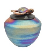 Baby Turtle Raku Keepsake Urn - $123.02 CAD