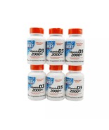 Doctor's Best Vitamin D3 2000 IU 180 Softgels - 6 Pack  - Exp 9/2024 - $24.88