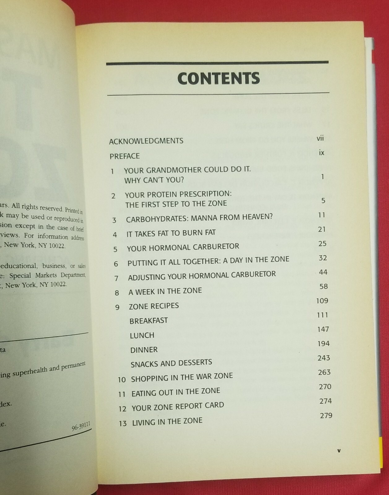 Mastering the Zone The Next Step in Achieving SuperHealth Fat Loss Barry Sears Item image 6