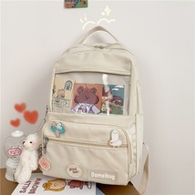 Cute Girls ITA Backpack Women Large Capacity Ins Schoolbags for Teens Female Kor - £39.19 GBP