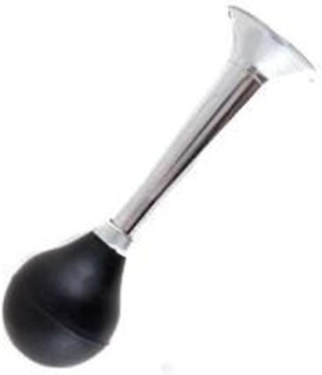 FORUM SHINY SILVER METAL CLOWN HORN w/ RUBBER BALL CLOWN PROP ACCESSORY 31048 Item image 4