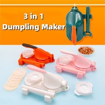 3 In 1 Dumpling Maker Portable Handmade Artifact Props Kitchen Tools Gadgets - £12.05 GBP
