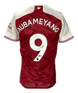 Pierre-Emerick Aubameyang Signed Arsenal FC Adidas Soccer Jersey BAS - £213.64 GBP