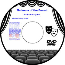 Madonna of the Desert 1948 DVD Movie Action Film Lynne Roberts Don &#39;Red&#39; Barry D - £3.98 GBP