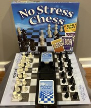 No Stress Chess Board Game Complete With Instructions - £13.15 GBP