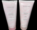 New &amp; Sealed Mary Kay 2-In-1 Body Wash &amp; Hydrating Lotion Set Lot - £19.74 GBP