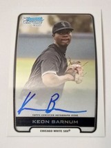 Keon Barnum Chicago White Sox 2012 Bowman Chrome Certified Autograph Roo... - $4.94