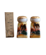 READ* Vintage Noritake China Tree In The Meadow Salt &amp; Pepper Shakers 2.75&quot; - $12.95