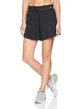 Puma Womens En Pointe Long Shorts, Black, Size Small - $25.74
