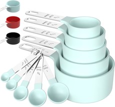 Measuring Cups &amp; Spoons Set, Stackable Cups and Spoons - £28.95 GBP