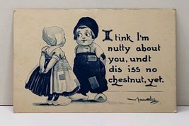 Bernhardt Wall I think I&quot;m Nutty About about You 1912 Postcard A12 - £3.90 GBP