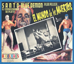 14890.Decoration Poster.Wall art.Mexico wrestling Santo Blue Demon.Lucha Libre - £13.15 GBP+