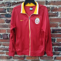 Galatasaray Nike Full Zip Soccer Jacket Jersey Medium Turkey Istanbul Fu... - $44.55