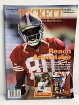 1996 Beckett Football Card Magazine Price Guide #78 Jerry Rice / Carl Pickens - £3.95 GBP