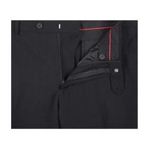 Men RENOIR Suit Seprates Solid 2 Button Business Formal Slim Fit 201-1 Black image 3