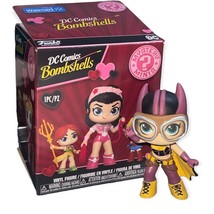 Funko DC Bombshells Mystery Mini Valentines Walmart Batgirl 3&quot; Tall w/Box - £10.27 GBP