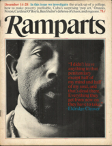 RAMPARTS MAGAZINE - December 14-28 1968 - ELDRIDGE CLEAVER &amp; BLACK PANTH... - £23.16 GBP